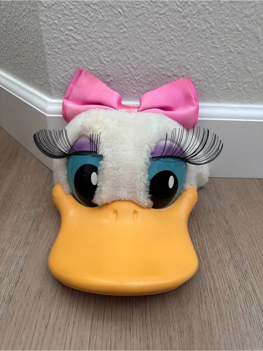 Vintage 80s Disney Character Fashions Daisy Duck Hat,